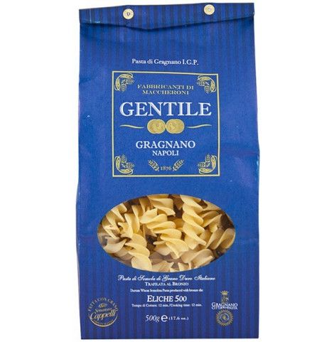 Eliche di Gragnano igp del pastificio Gentile