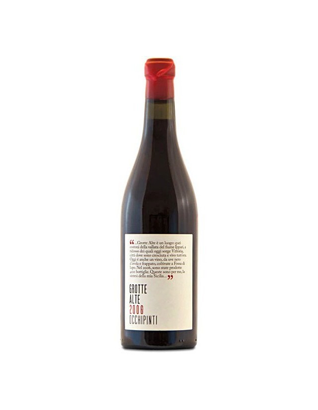 Vino rosso biodinamico Cerasuolo di Vittoria da Nero d'Avola e Frappato