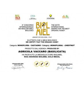 Miele biologico di castagno 2