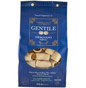 Paccheri Rigati di Gragnano igp del pastificio Gentile