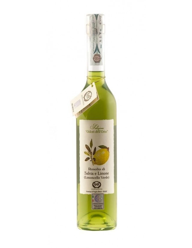 Image of Rosolio Di Salvia E Limone (limoncello Verde)