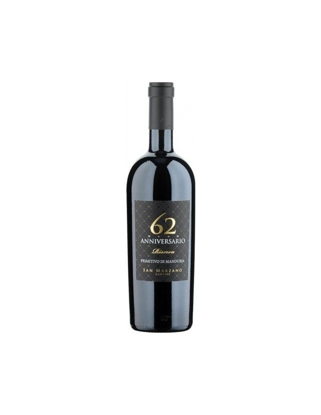 Image of Primitivo 62 Anniversario Riserva - 2016