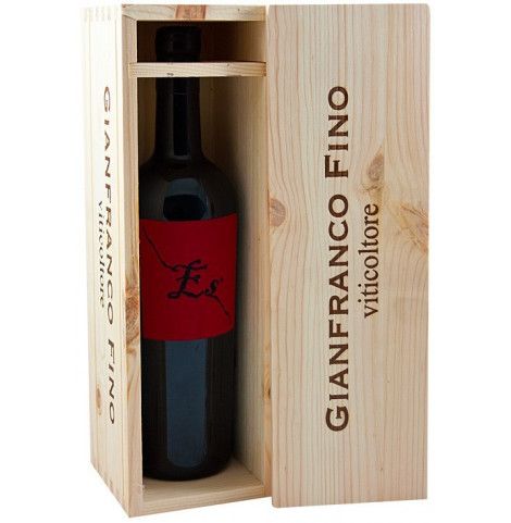 Primitivo ES Riserva in scatola di legno stampata a caldo