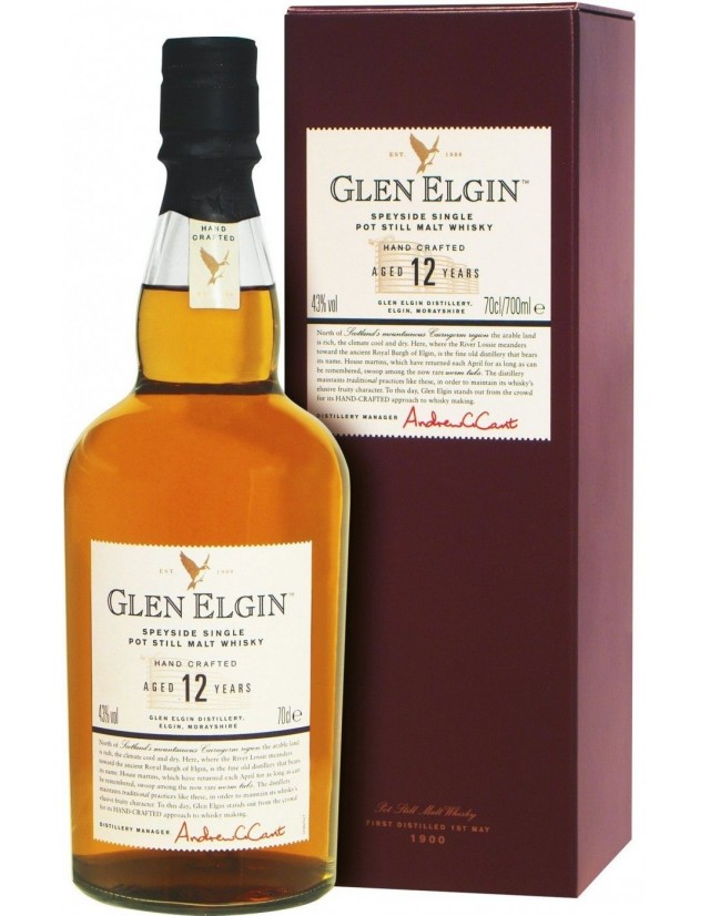Scotch whisky blended Glen Elgin invecchiato 12 anni