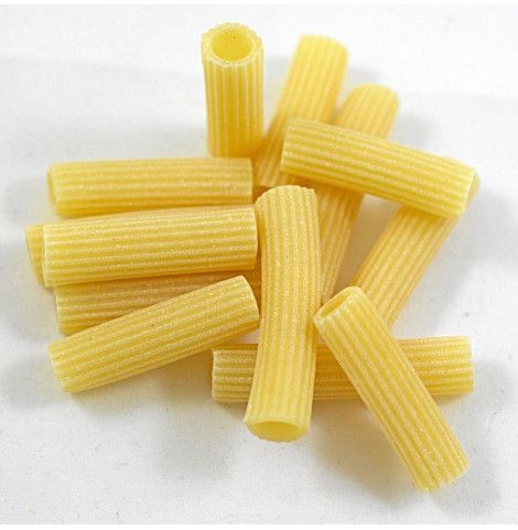Pasta di Gragnano formtao ziti corti rigati del pastificio Gentile