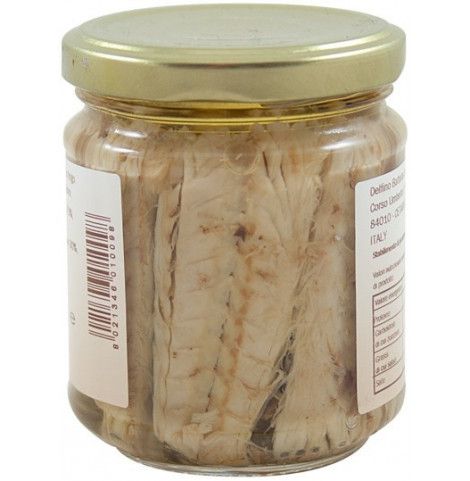 Conserva di filetti di sgombro del mediterraneo sott'olio Conserva di filetti di sgombro del mediterraneo sott'olio