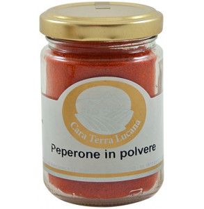 Polvere di peperone dolce essiccato (crusco) di Senise