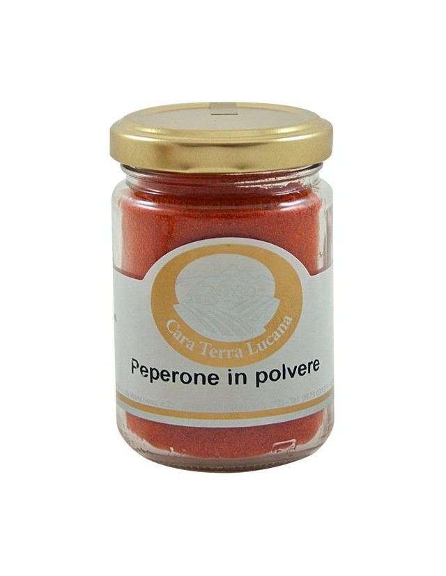 Polvere di peperone dolce essiccato (crusco) di Senise