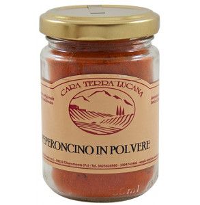 Polvere di peperoncino piccante in vasetto da 50 gr