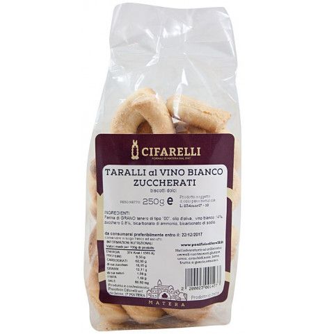 Taralli con zucchero