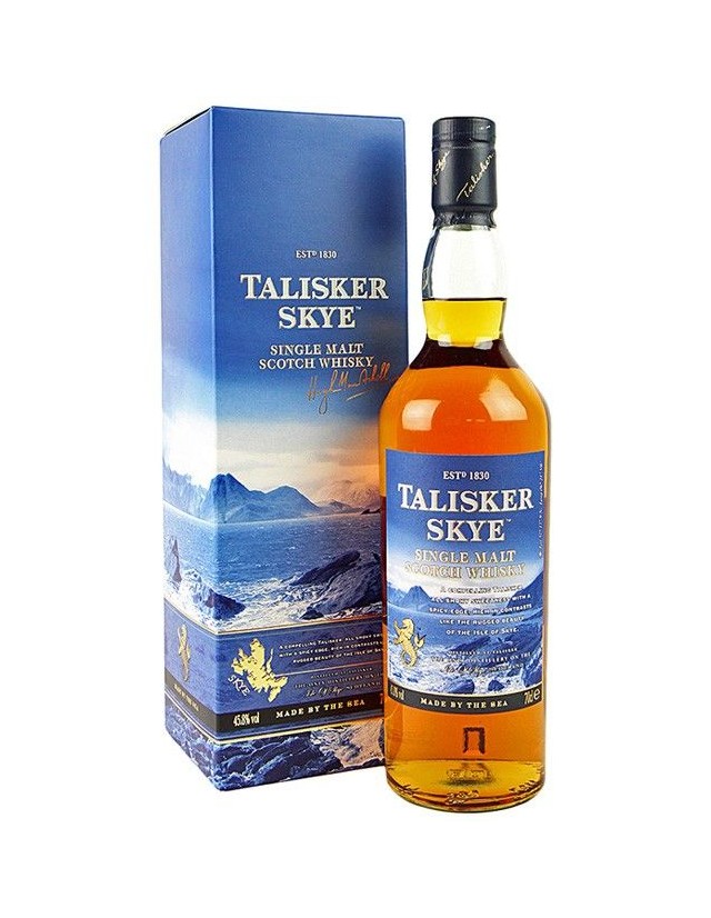 Talisker Skye Scotch Whisky Single Malt astucciato