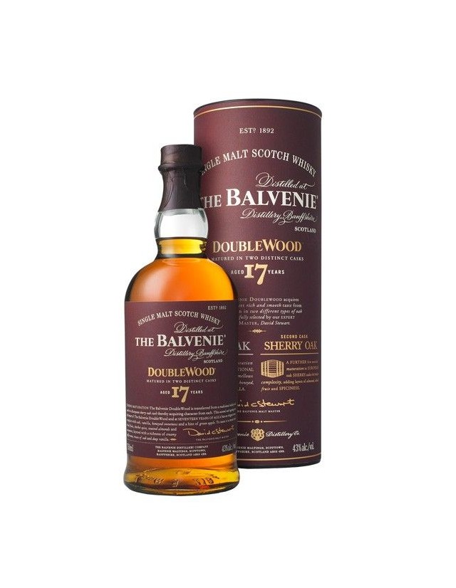 The Balvenie 17 years old whisky doublewood