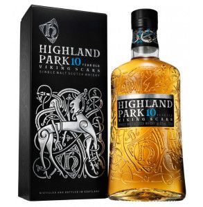 Scotch whisky Highland Park 10 Viking Scars