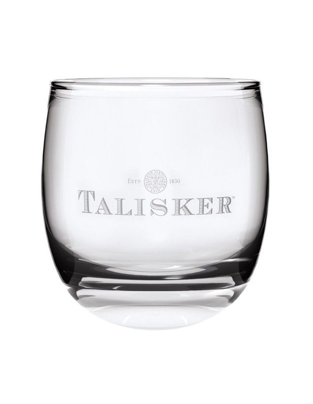 Bicchiere da whisky originale Talisker serigrafato - Vendita Online