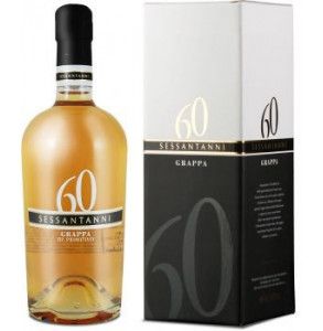 Grappa barricata di uve primitivo sessantanni di Feudi San Marzano