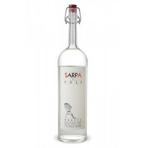 Grappa bianca Sarpa di Poli
