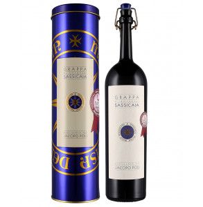 Grappa di Sassicaia distillata da Jacopo Poli