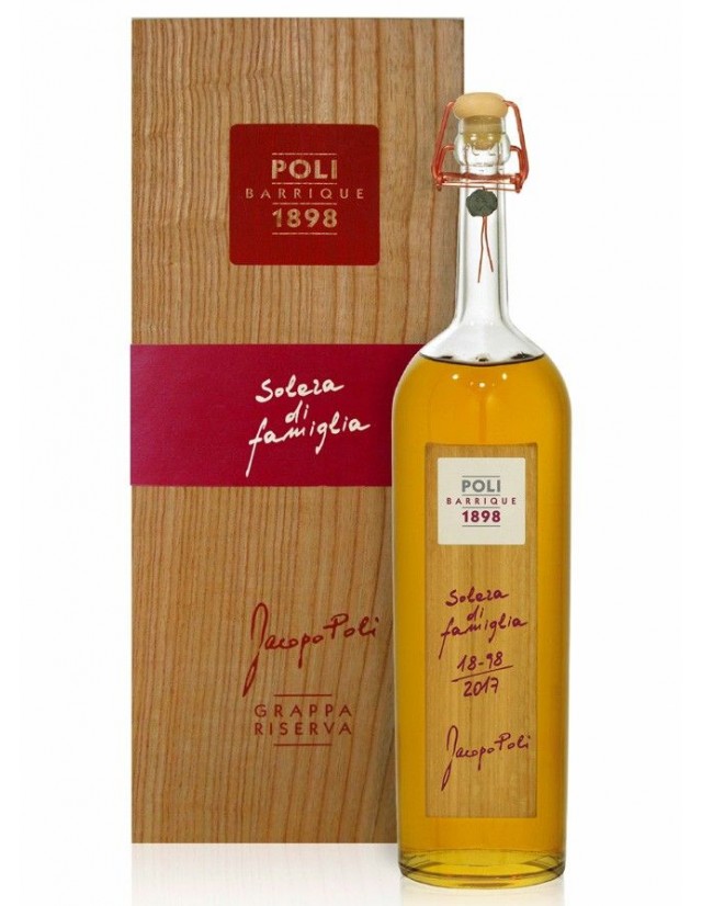 Grappa Barrique Solera di Famiglia Poli