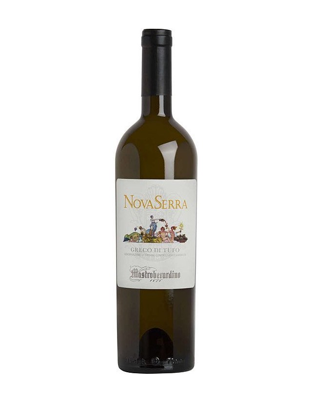 Novaserra è un vino bianco campano prodotto con 100% Greco di Tufo da Mastroberardino