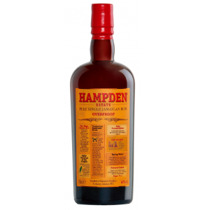Jamaican Rum Overproof Hampden Estate