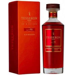 Cognac XO Ovation prodotto da Tesseron da uve provenienti dalla zona della Grande Champagne
