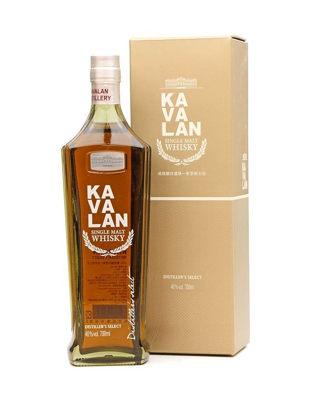 whisky Taiwanese distiller's select by Kavalan