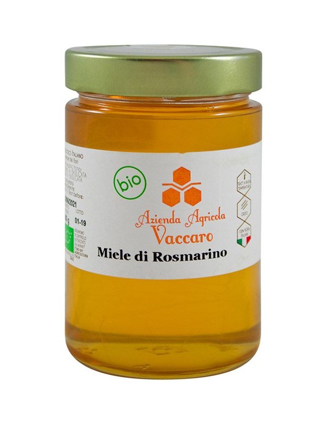 Miele biologico di rosmarino