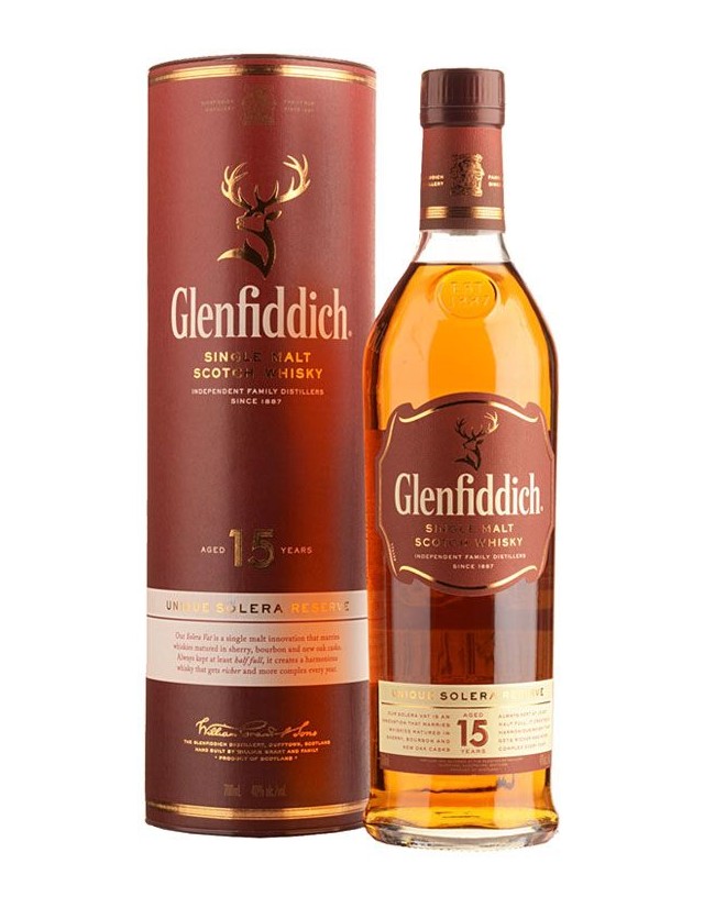 Whisky Glenfiddich 15