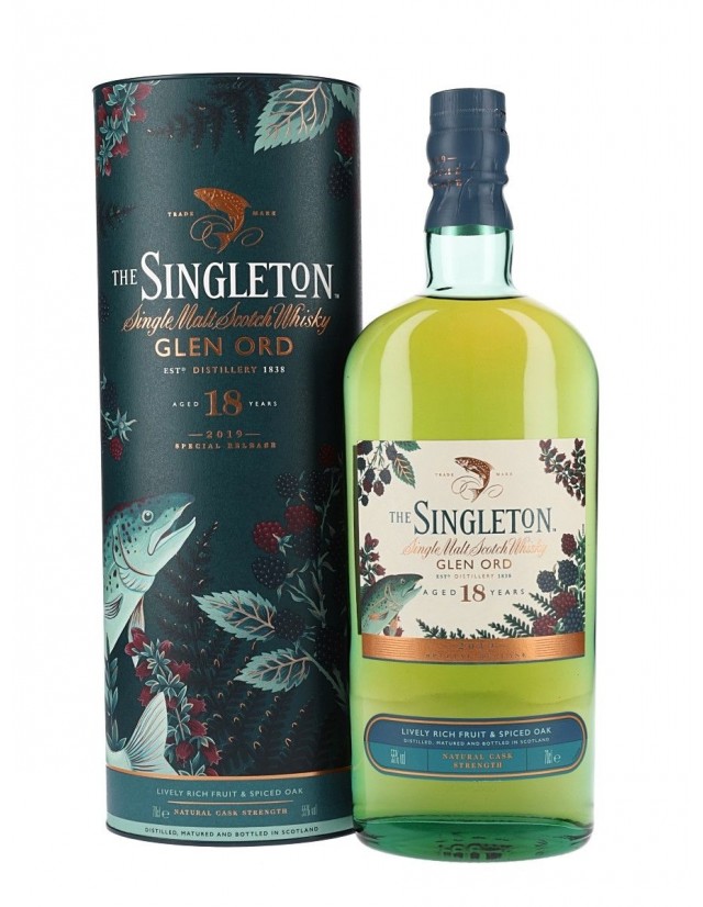 Scotch whisky single malt Singleton of Glen Ord 18 years old Special Release 2019