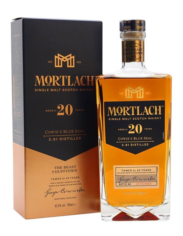 Mortlach 20 years old scotch whisky