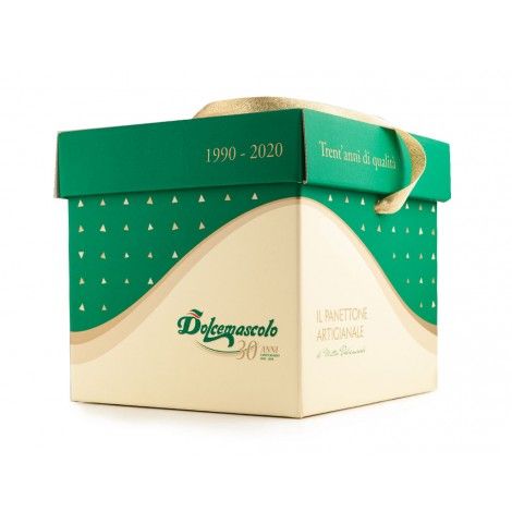 Panettone Cioccolato e Lampone - Dolcemascolo