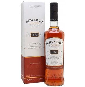 Bowmore 15 years old scotch whisky