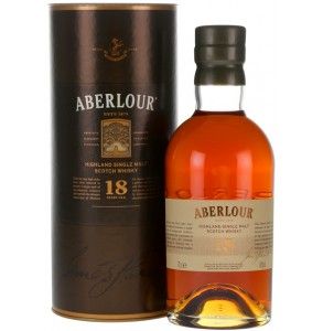 Aberlour 18 years old scotch whisky