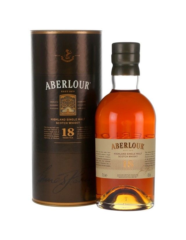 Aberlour 18 years old scotch whisky