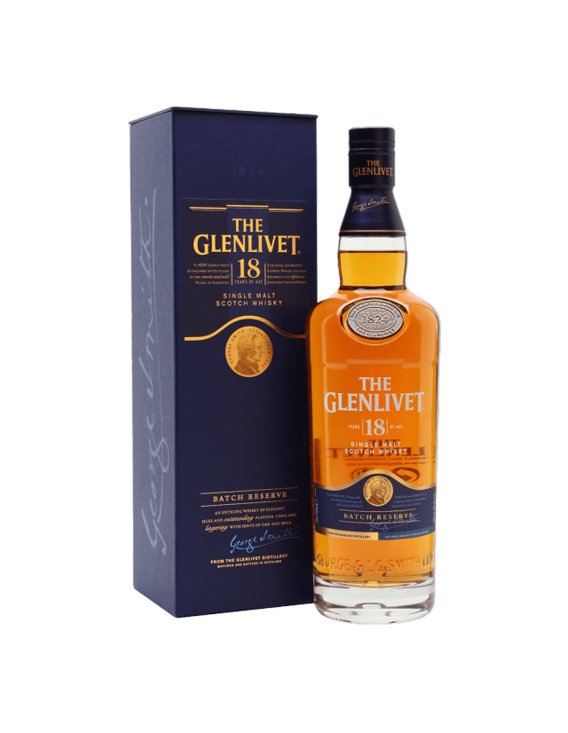 Glenlivet 18 years old single malt whisky