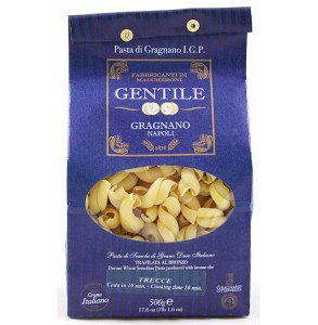 Pasta di Gragnano formato Trecce del pastificio Gentile