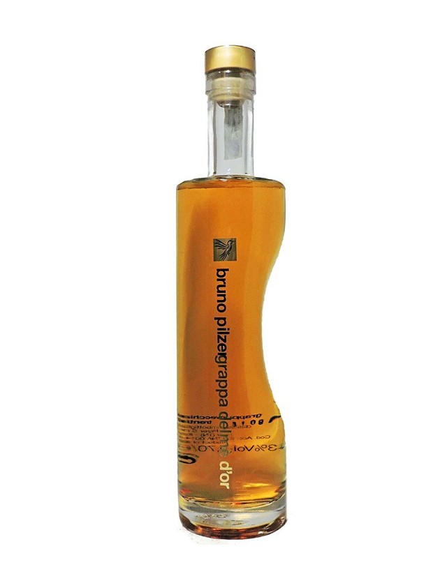 Grappa Delmè D'or prodotta da Bruno Pilzer