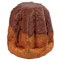 Pandoro artigianale al cioccolato gianduia De Vivo