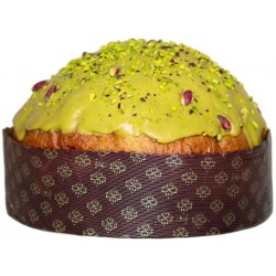 Panettone artigianale pistacchio e fragoline di bosco - Calciano