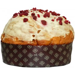 panettone integrale ai lamponi