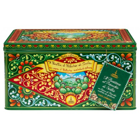Panettone al pistacchio siciliano D&G Fiasconaro