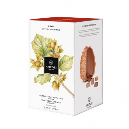 Uovo Latte e Nocciole 500 g - Amedei