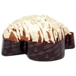 colomba pesca, albicocca e cioccolato bianco