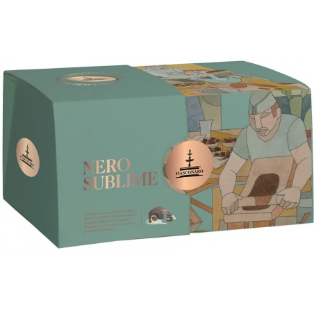 scatola colomba nero sublime fiasconaro
