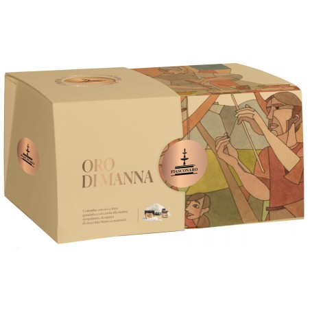 SCATOLA COLOMBA ORO DI MANNA FIASCONARO