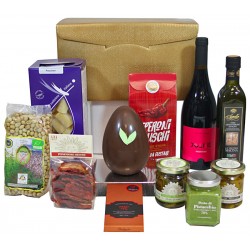 cesto Pasquale con prodotti vegani