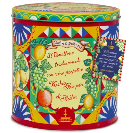 Panettone al Vino Vecchio Samperi D&G