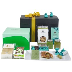 cesto natalizio a tema pistacchio