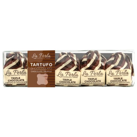 confezione da 5 tartufi triplo cioccolato confezione da 5 tartufi triplo cioccolato