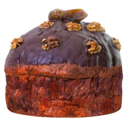 Panettone fichi, noci e cioccolato